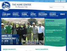 Tablet Screenshot of humecenter.org